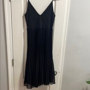 Aritzia - Elegant Black Pleated Dress